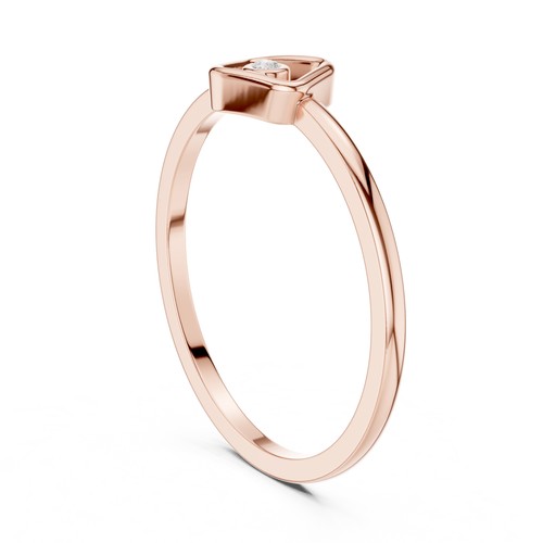 Anello donna rotondo - da,