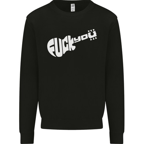 Felpa uomo chitarra - felpa,