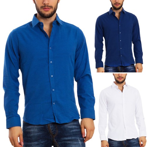 Camicia uomo slim fit - , colletto