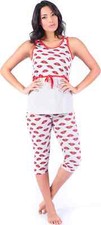 Pigiama Donna Cotone Maglietta