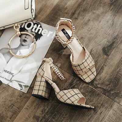 Sandali donna ciabatte tacco