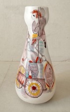 Grande Vaso in ceramica policroma - BARATTI Pesaro - Anni '50