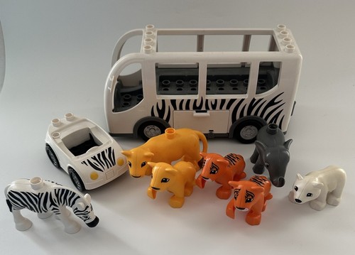Lego duplo safari bus - safari, auto