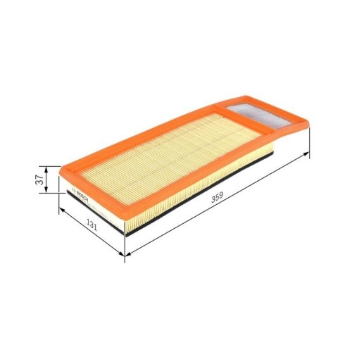 Filtro aria bosch f026400346 - filtro,