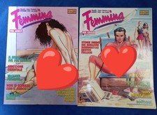 Femmina - Rivista a Fumetti per Adulti Comix - Lotto 2 riviste N.2 N.3 ( Nudi )