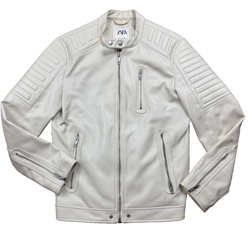 Giacca zara uomo bianca - giacca,