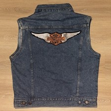 Gilet denim uomo vintage ~