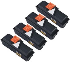Toner 4 pezzi TK-130 Kyocera Mita FS 1028 1300 1128 1350 1300 DN MFP