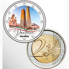2 EURO - BOLOGNA LE DUE TORRI COLORATO - SUBITO DISPONIBILE!!!
