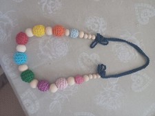 Collana estiva a uncinetto con