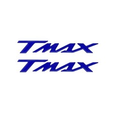 MF8836 Adesivi Carena Posteriore Blu Resina 3D Yamaha TMax 560 dal 2022 al 2025