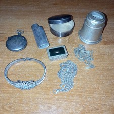 Lotto oggetti argento - argento, 800/925