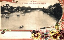 TORINO CITTÀ - MODIANO - Fiume Po - Art Nouveau - NV - #004