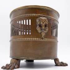 Antico cachepot in ottone VASO