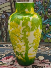 Stile Emile Galle, vaso in