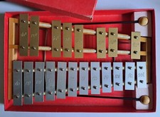 Vecchio XILOFONO Bell Harmony strumento musicale  Germania Ovest anni  '60 '70