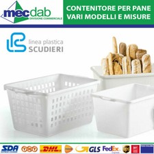 Cesta Porta Pane In Plastica Bianca Per Panetterie e Pizzerie Vari Modelli