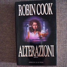 Libro "Alterazioni" Romanzo Di Robin Cook Thriller