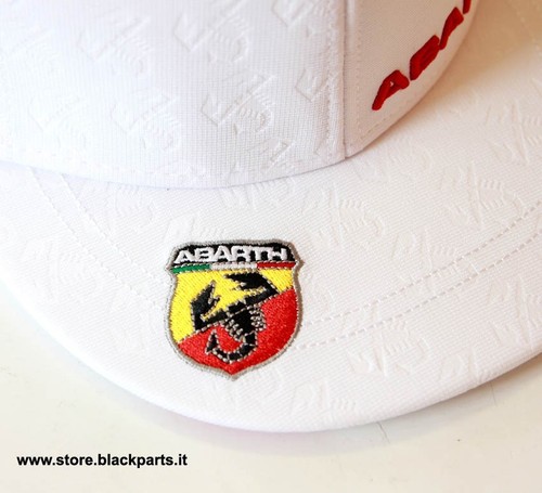 Cappello bianco abarth - bianco,
