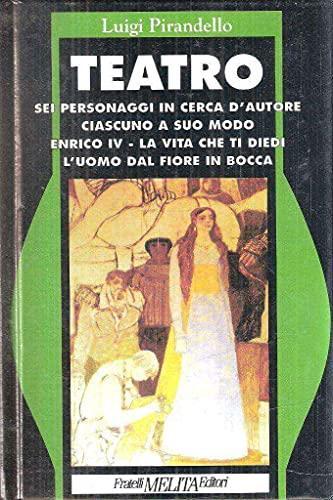 Teatro rilegato hardcover - teatro;, [hardcover]