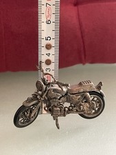 microfusione vintage moto in Argento massiccio titolo 800, manifattura Italy