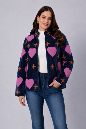 Giacca cappotto boho etno - giacca,