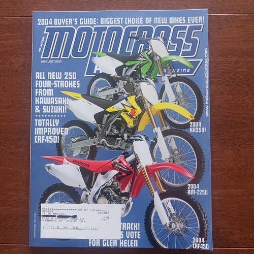 Motocross action august 2003 - action,