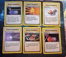 lotto 6 carte pokemon Trainer Set Base