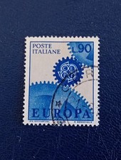 1967 Italia Repubblica Europa Unita CEPT ruote dentate ingranaggi n 1039 usato