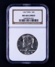 1967 SMS Kennedy mezzo dollaro