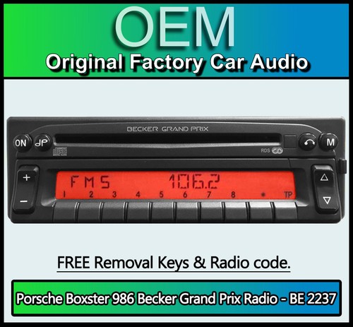 Porsche boxster 986 radio - boxster,