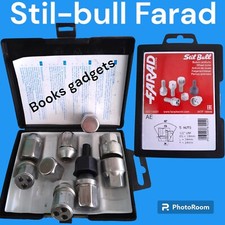 Per Jeep Wrangler fino 2017 Kit 5 Dadi Antifurto Stil-Bull Ruote+Ruota Scorta 