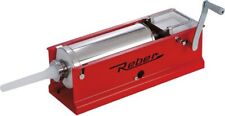 REBER Insaccatrice Manuale Salumi Salsiccia 8 Kg 2 Velocità Acciaio 8951N