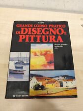 LIBRO GRANDE CORSO PRATICO DI DISEGNO E PITTURA ASINS DE VECCHI MATITA ACQUARELL