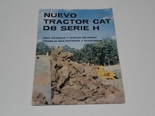 CATERPILLAR TRATTORE D8 SERIE H DEPLIANT BROCHURE PROSPEKT (U23)