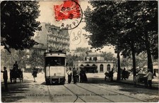 CPA PARIS 17e - Station des