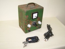 Vecchio Caricabatterie Elettrico E 12/8 Caricabatterie Officina Anni 40 WK2