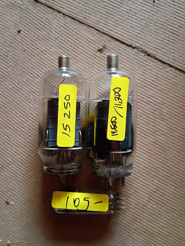 Sylvania 6js6c set tubi - sylvania,