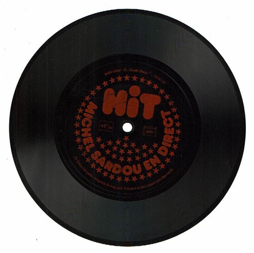 Michel sardou disco vinile - sardou, 45