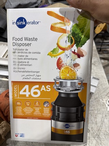 New insinkerator 46as - new,