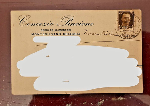 Cartolina commerciale concezio - cartolina,