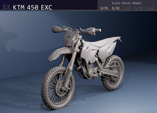 Moto ktm 450 exc modellino - 450,