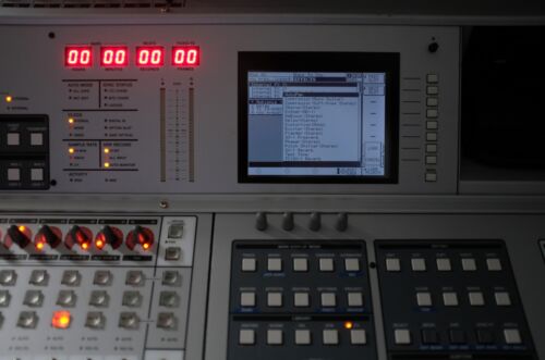 Tascam sx 1le - -, display