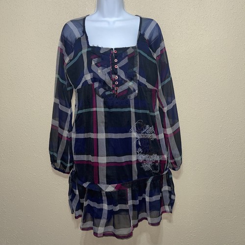 Desigual played dress long - desigual,
