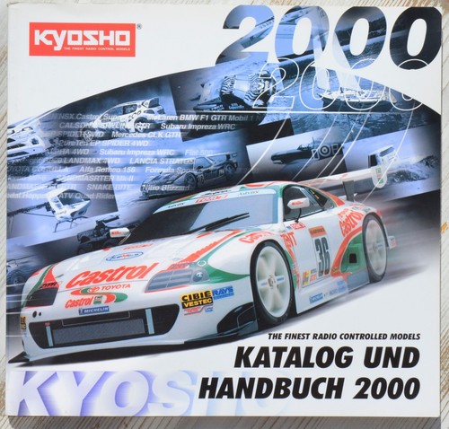 Kyosho catalogo manuale - catalogo, 2000