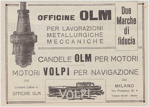 Pubblicita 1920 candele - pubblicita', olm