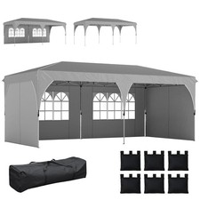 Outsunny Gazebo Pieghevole 3x6