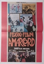 Poster Locandina Amarcord Federico Fellini 42x27cm Film Tv Cinema 