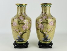 Vasi Cinesi Cloisonne Smalto