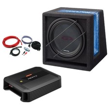 Alpine Subwoofer Amplificato 12 Pollici Bass Reflex Con Custodia Confezione 800W